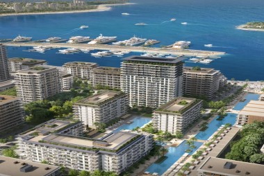 Waterfront apartments in Rashid Yachts & Marina