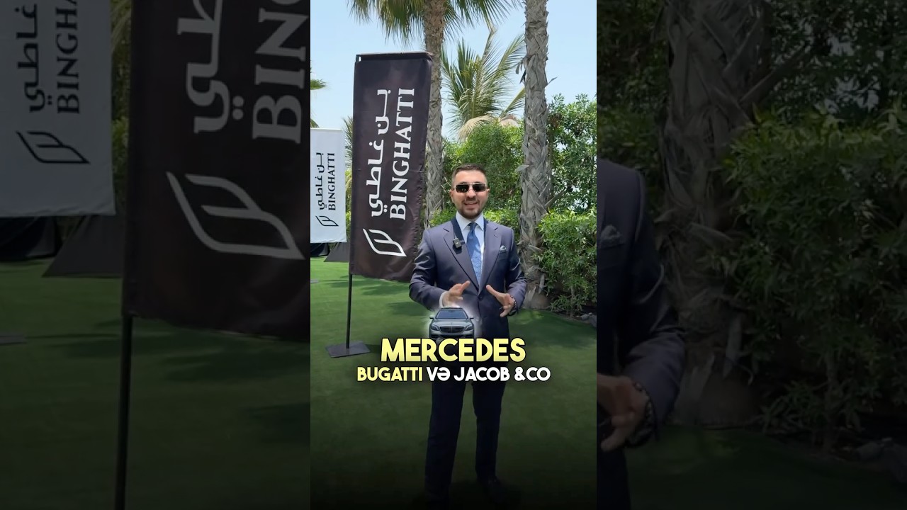Mercedes & Bughatti Kimi Brendlərlə Əməkdaşlıq Edən Binghatti Şirkəti Bakıda